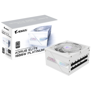 Gigabyte AORUS Elite P1000W PLATINUM ICE modularni napajalnik