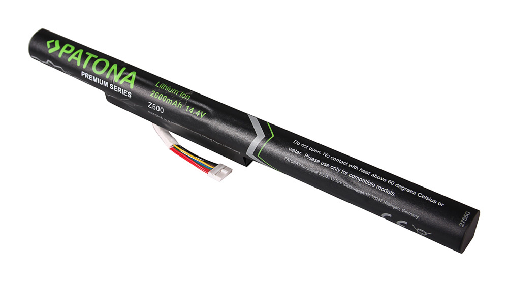 Baterija za Lenovo IdeaPad P500 / Z400 / Z500, 2600 mAh - slika 2