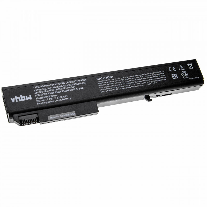 Baterija za HP Elitebook 8530p / 8540p / HP Probook 6545, 5200 mAh - slika 2