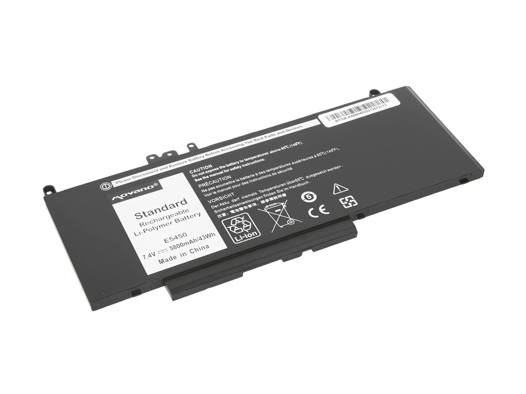 Baterija za Dell Latitude E5250 / E5450 / E5550, 7.4 V, 5800 mAh - slika 2