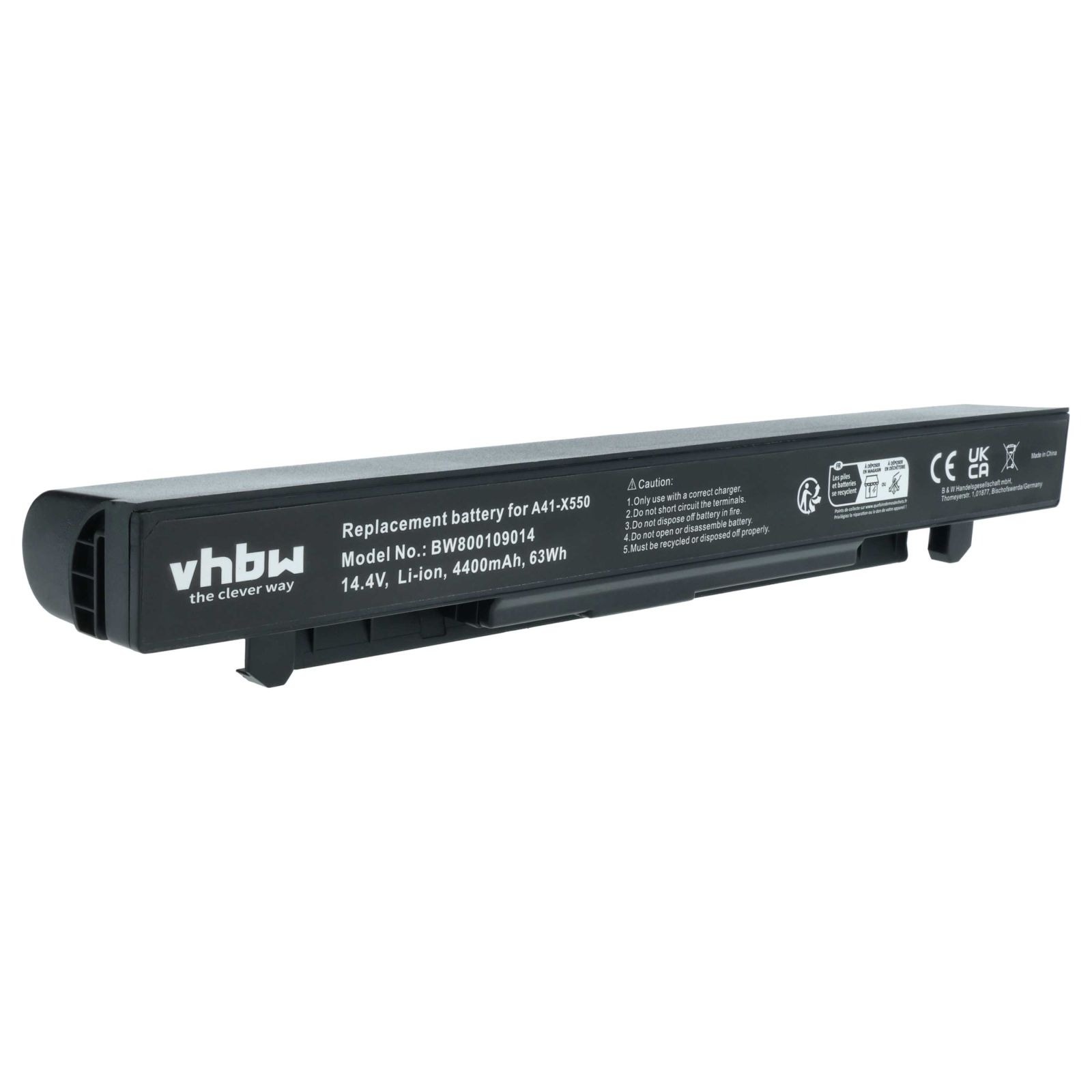 Baterija za Asus X450 / F450 / K450 / P450, A41-X550A, 4400 mAh - slika 2