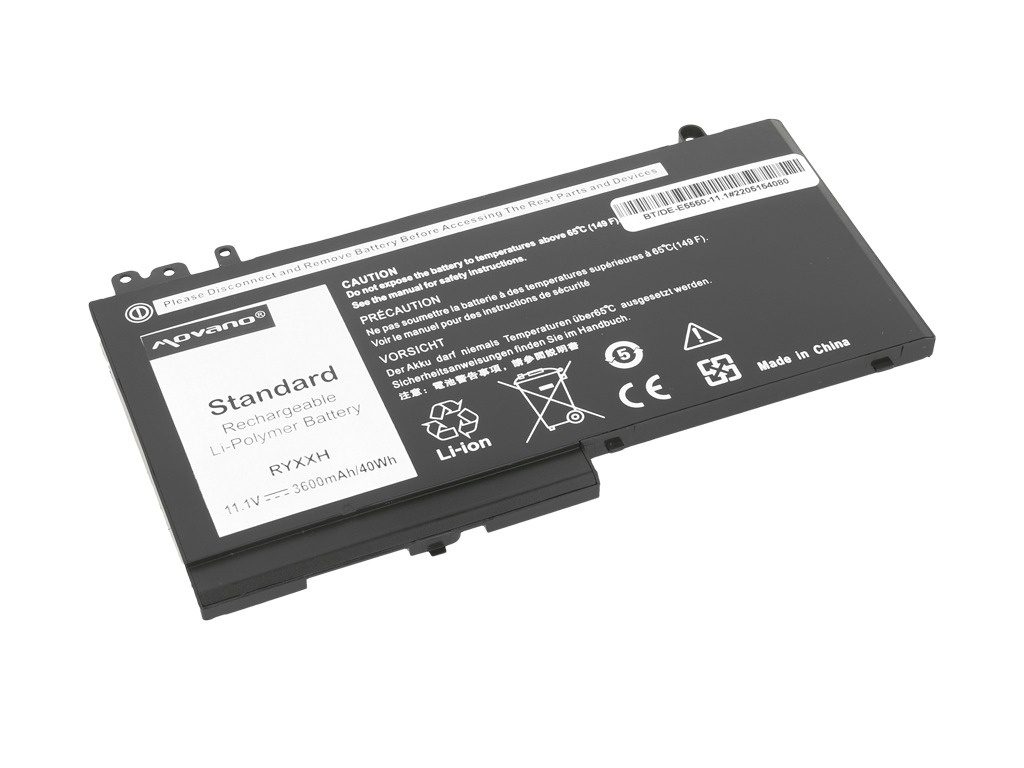 Baterija za Dell Latitude E5250 / E5450 / E5550, 11.1 V, 3600 mAh - slika 2