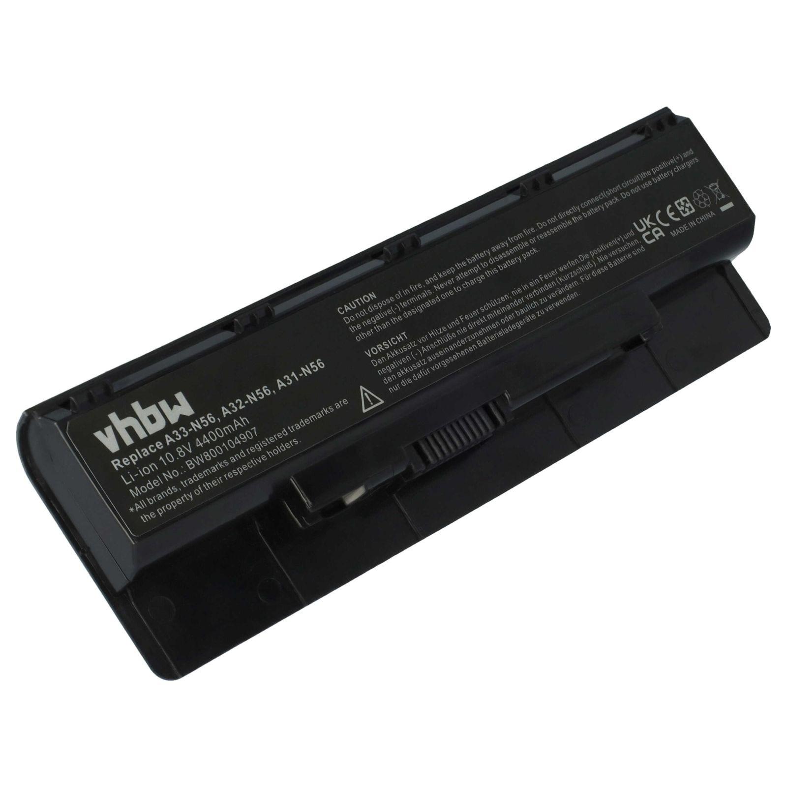 Baterija za Asus N46 / N56 / N76, 4400 mAh - slika 2