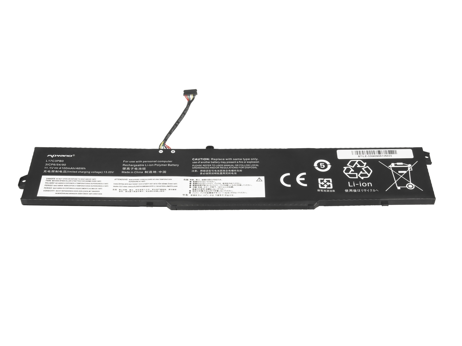 Baterija za Lenovo IdeaPad 330G / 330-15ICH / 330-17ICH, 4100 mAh - slika 3
