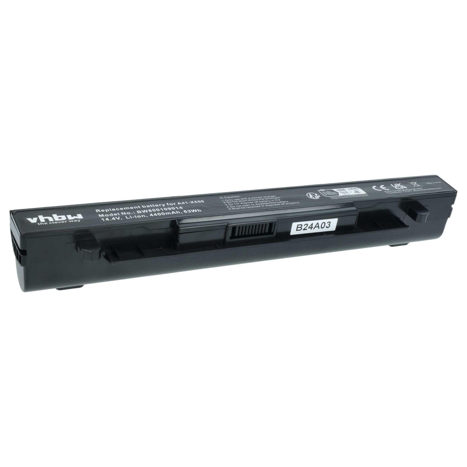 Baterija za Asus X450 / F450 / K450 / P450, A41-X550A, 4400 mAh - slika 3