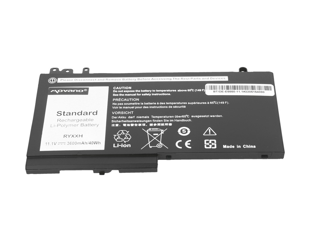 Baterija za Dell Latitude E5250 / E5450 / E5550, 11.1 V, 3600 mAh - slika 3