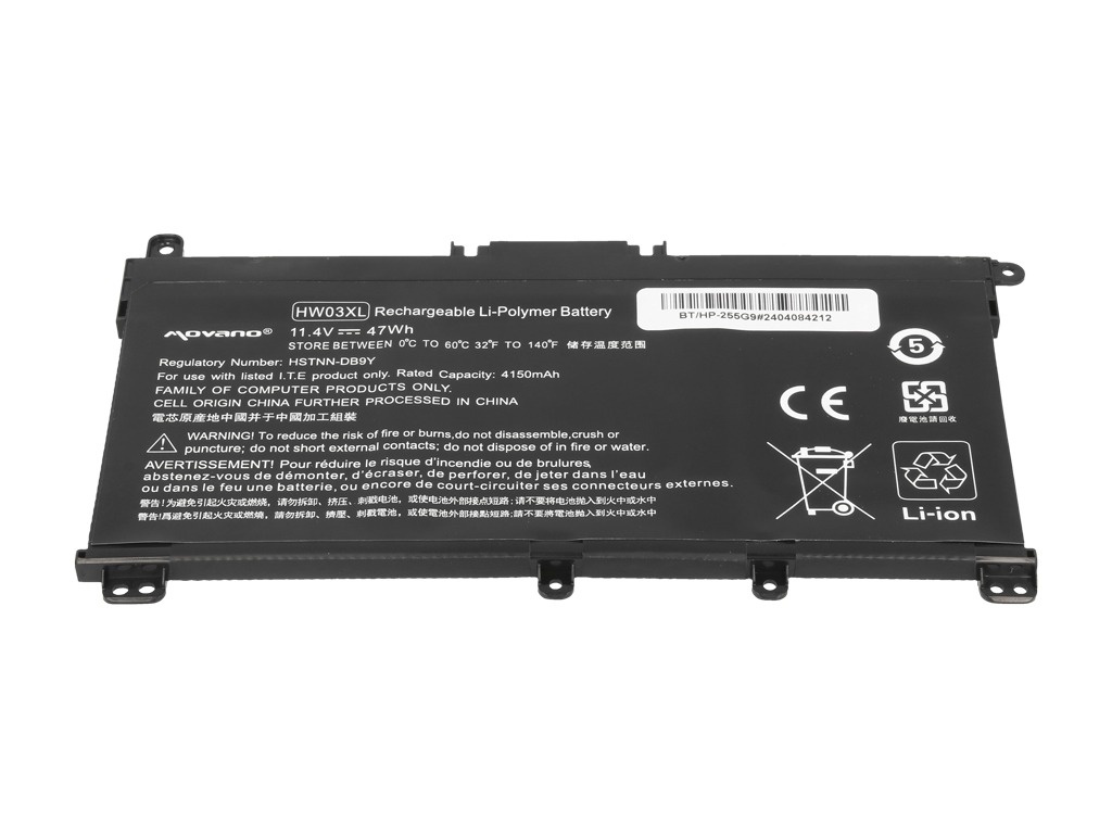 Baterija za HP Pavilion 15-EG / 15-EH / 17-CN / 17-CP, HW03XL, 4150 mAh - slika 3