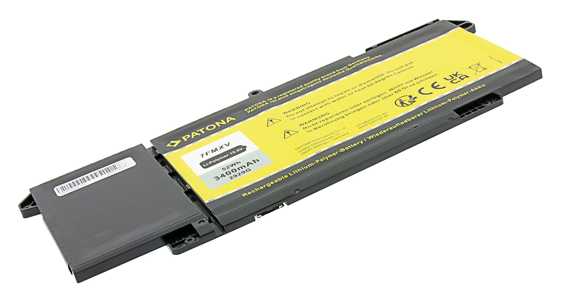Baterija za Dell Latitude 5320 / 7320 / 7520, 15.2V, 3400 mAh - slika 3