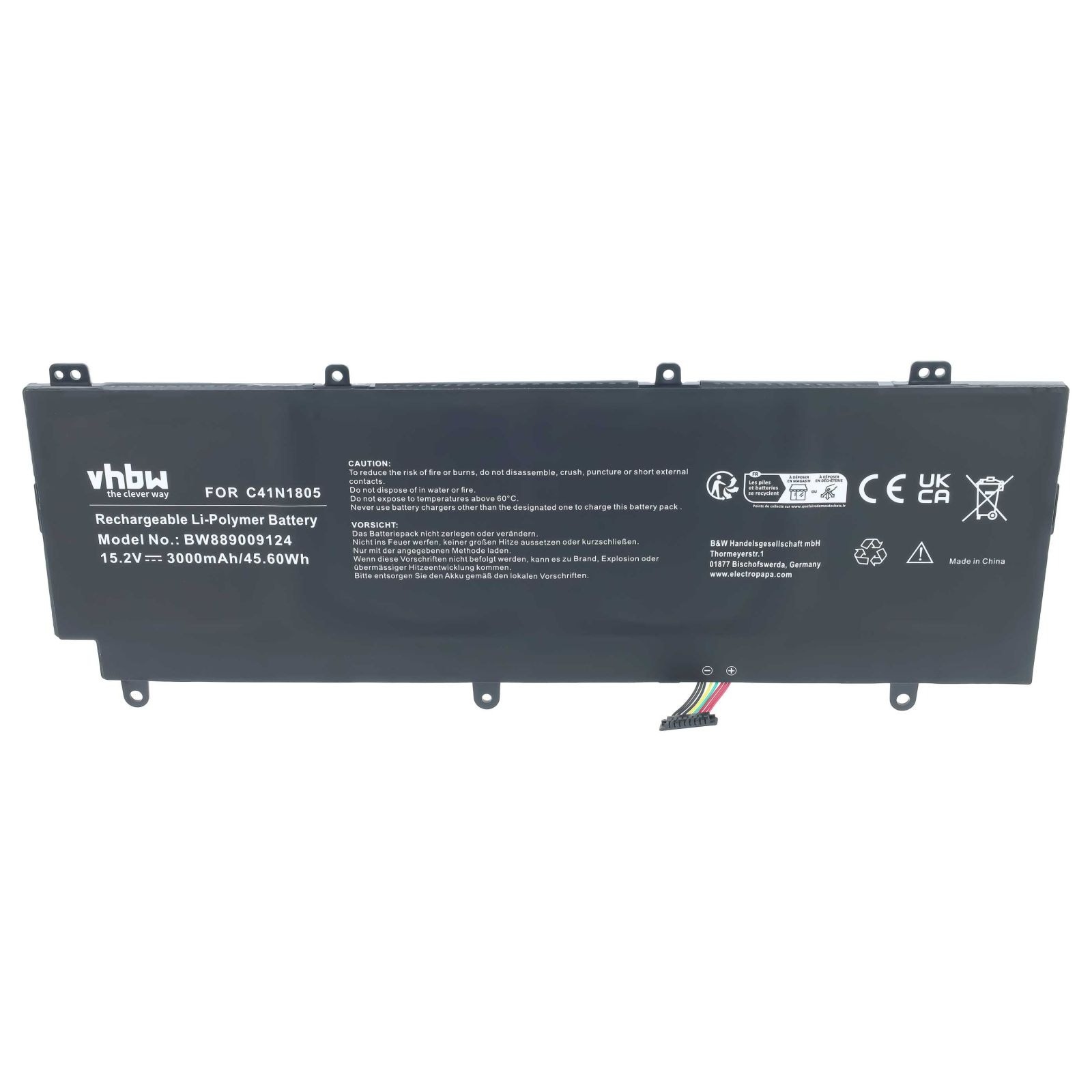 Baterija za Asus ROG Zephyrus S GX531GM / GX531GS / GX531GX, C41N1805, 3000 mAh - slika 4
