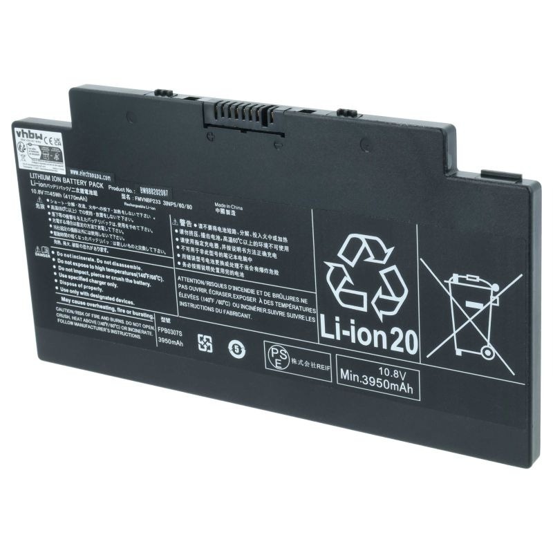 Baterija za Fujitsu Siemens Lifebook A556 / AH77 / U536, 4170 mAh - slika 4