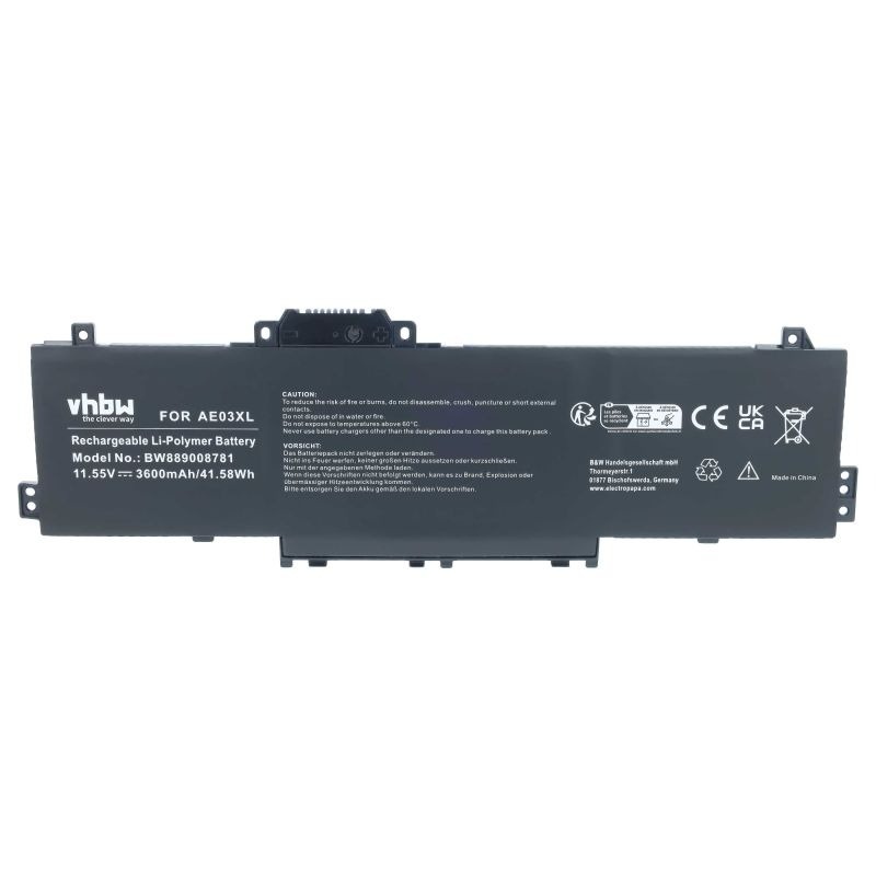Baterija za HP 14 / 15, AE03XL, 3600 mAh - slika 4