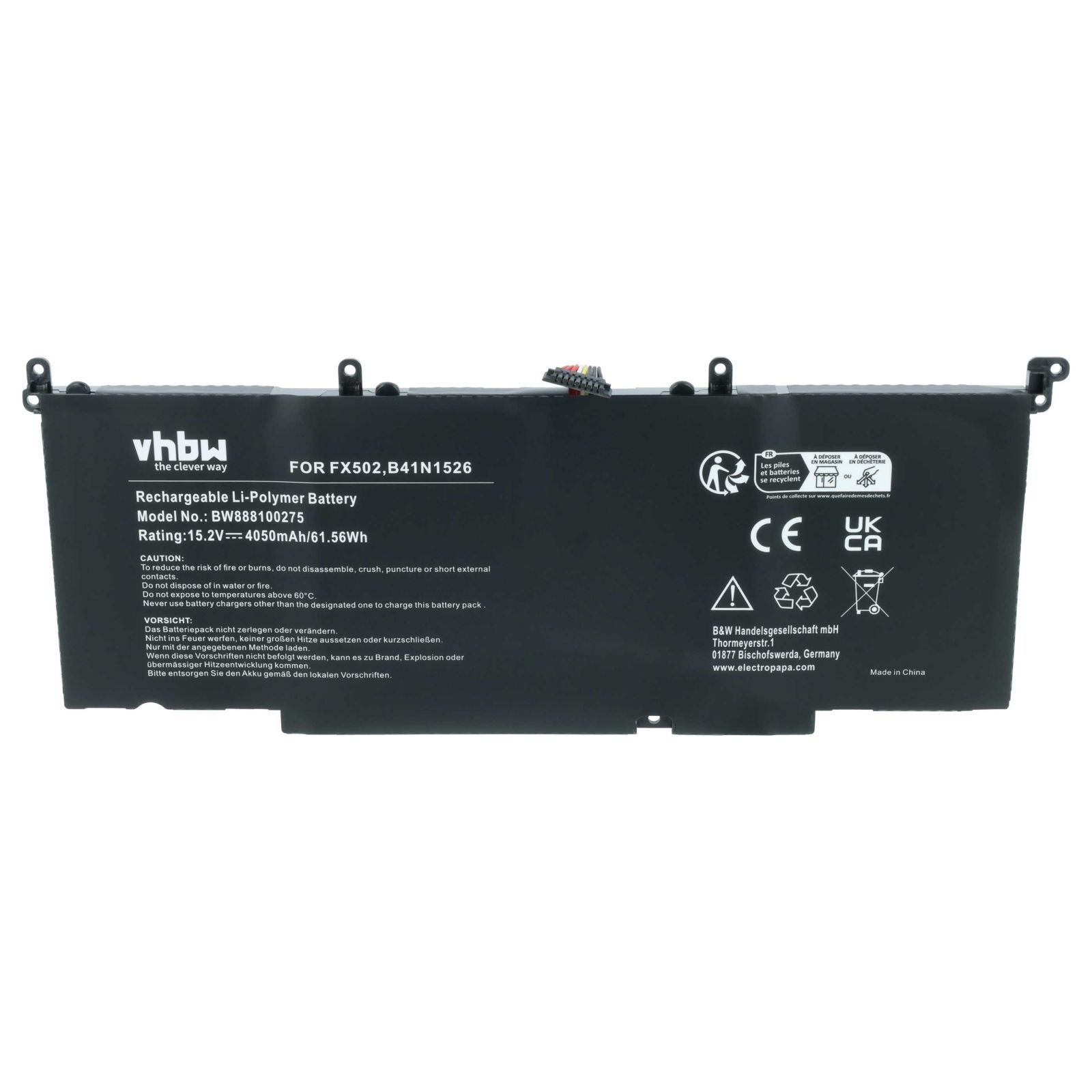 Baterija za Asus FX502 / GL502V, B41N1526, 4050 mAh - slika 4