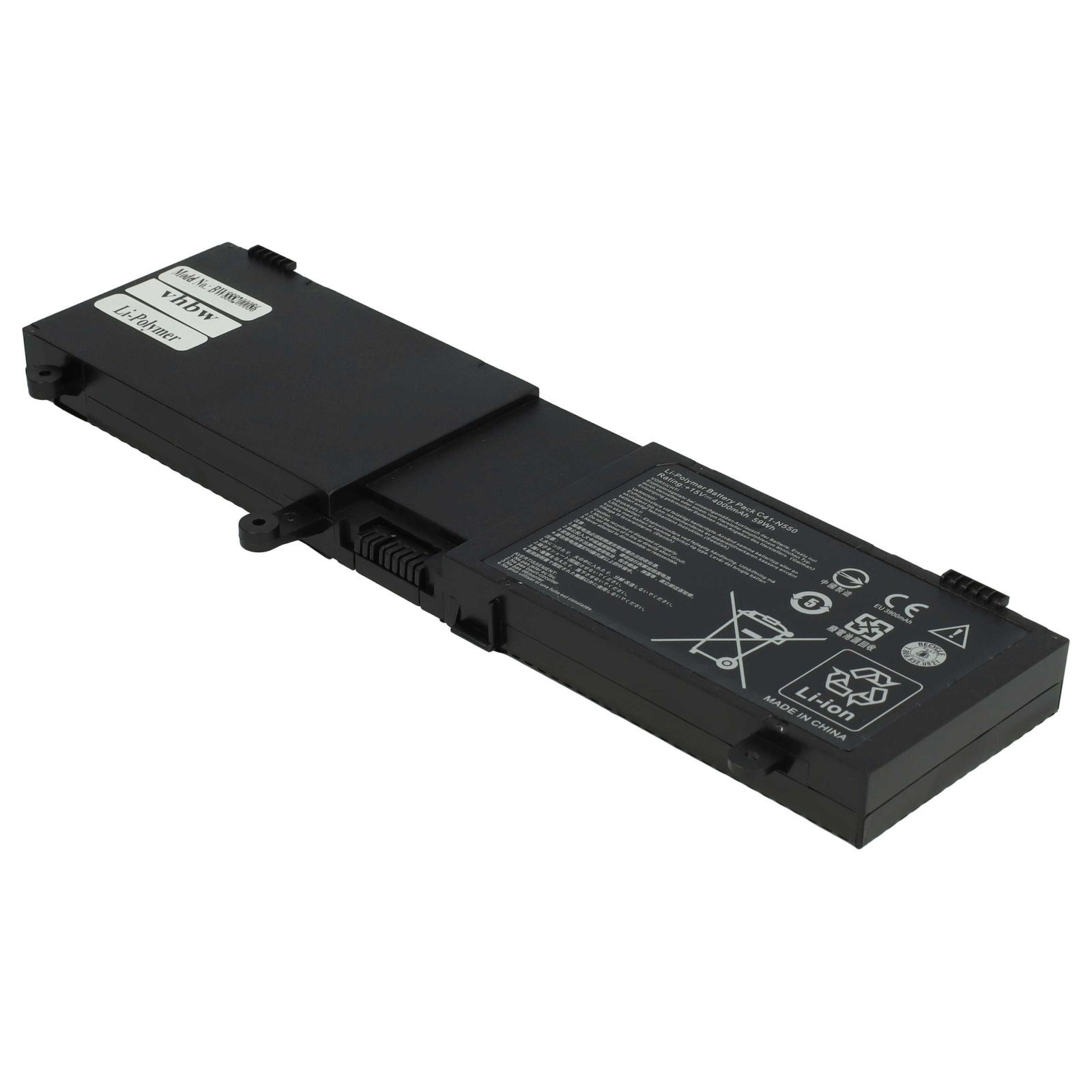Baterija za Asus G550 / N550 / Q550, C41-N550, 4000 mAh - slika 4