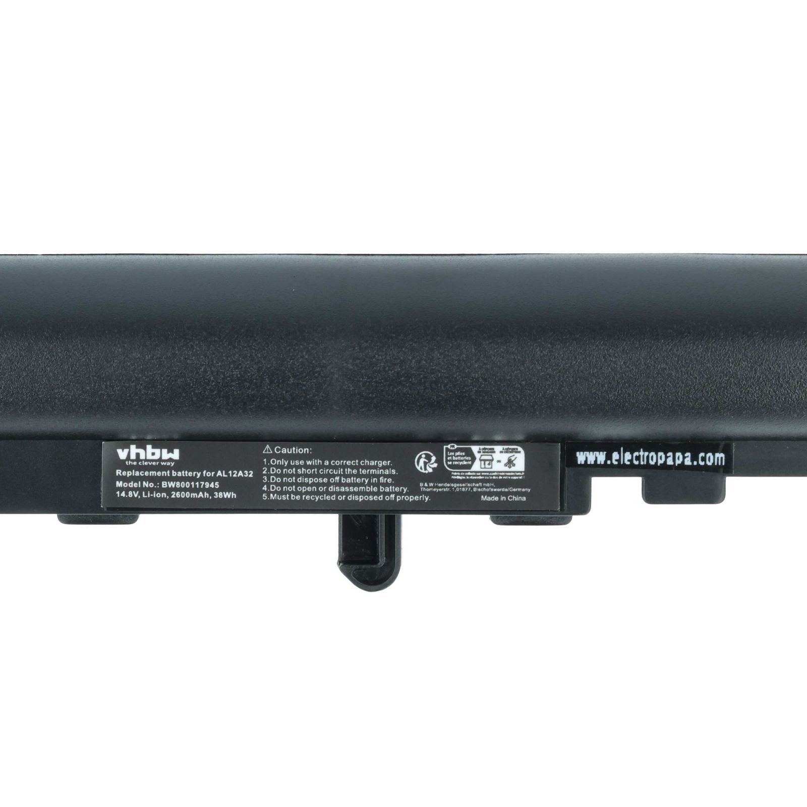 Baterija za Acer Aspire V5 / E1 / S3, 2600 mAh - slika 5