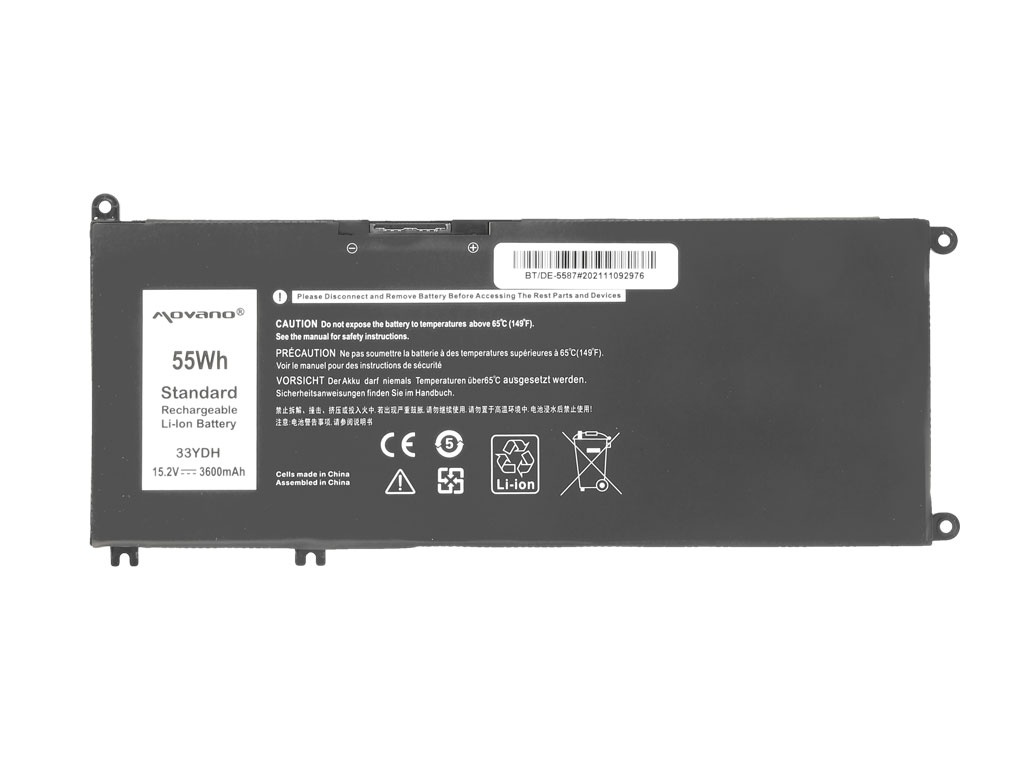 Baterija za Dell Inspiron 15 7577 / Latitude 12 3380 / G3 15 3579, 3600 mAh - slika 5