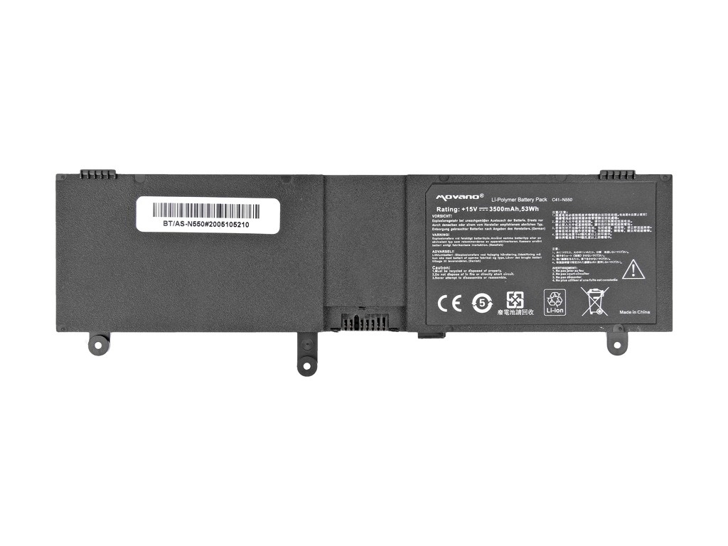 Baterija za Asus G550 / N550 / Q550, C41-N550, 3500 mAh - slika 5