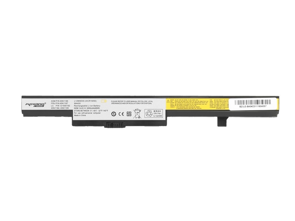Baterija za Lenovo B40 / E40 / N40 / V4400, 3200 mAh - slika 5