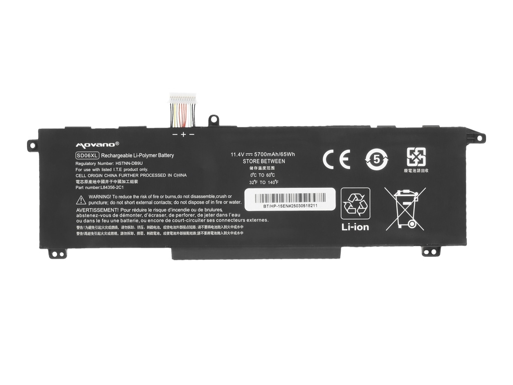 Baterija za HP Omen 15-EK, SD06XL, 5700 mAh - slika 5