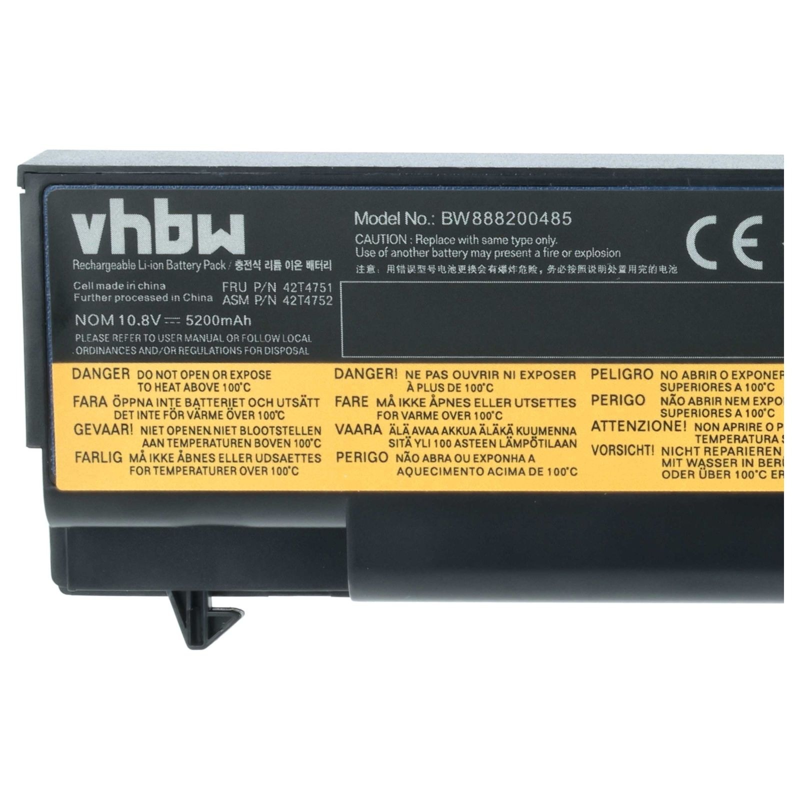 Baterija za Lenovo Thinkpad L530 / T530 / W530, 5200 mAh - slika 6