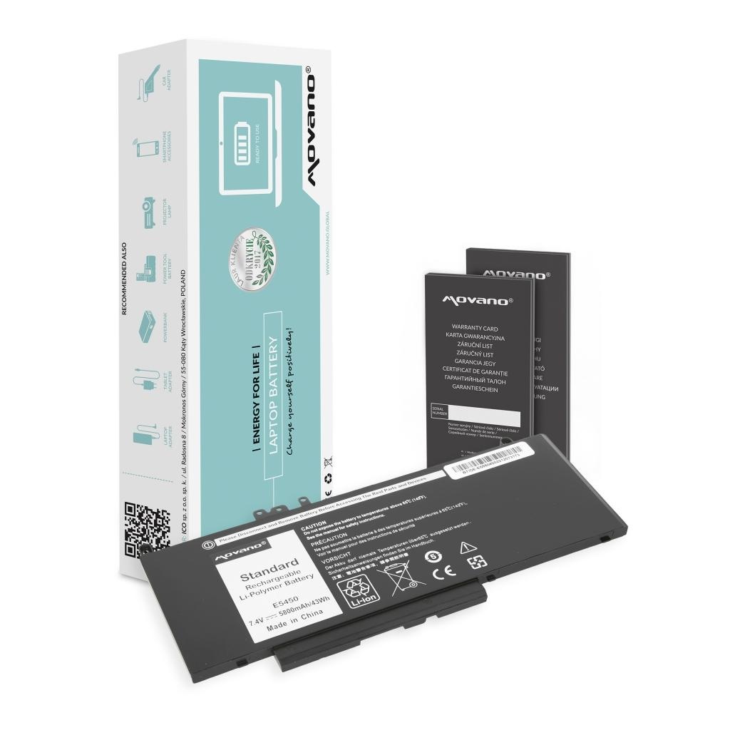Baterija za Dell Latitude E5250 / E5450 / E5550, 7.4 V, 5800 mAh - slika 6
