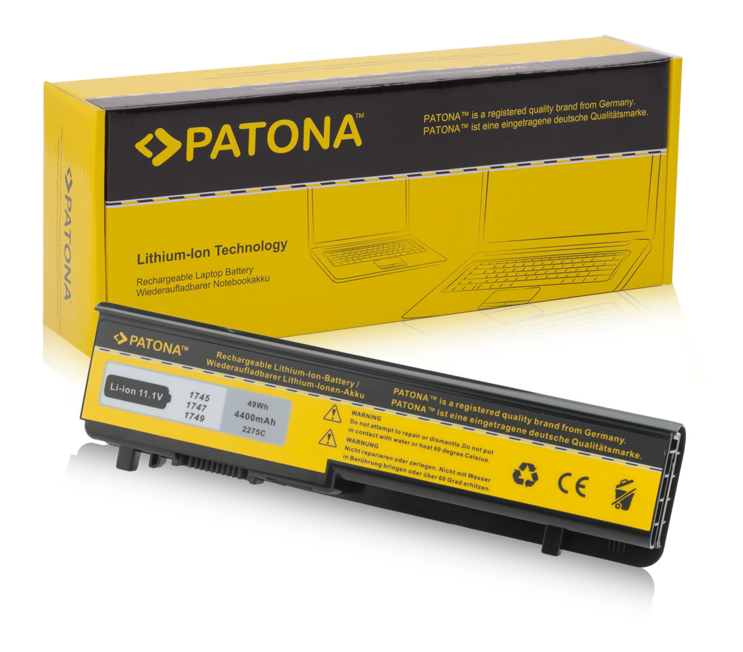 Baterija za Dell Studio 1745 / 1747 / 1749, 4400 mAh - slika 6