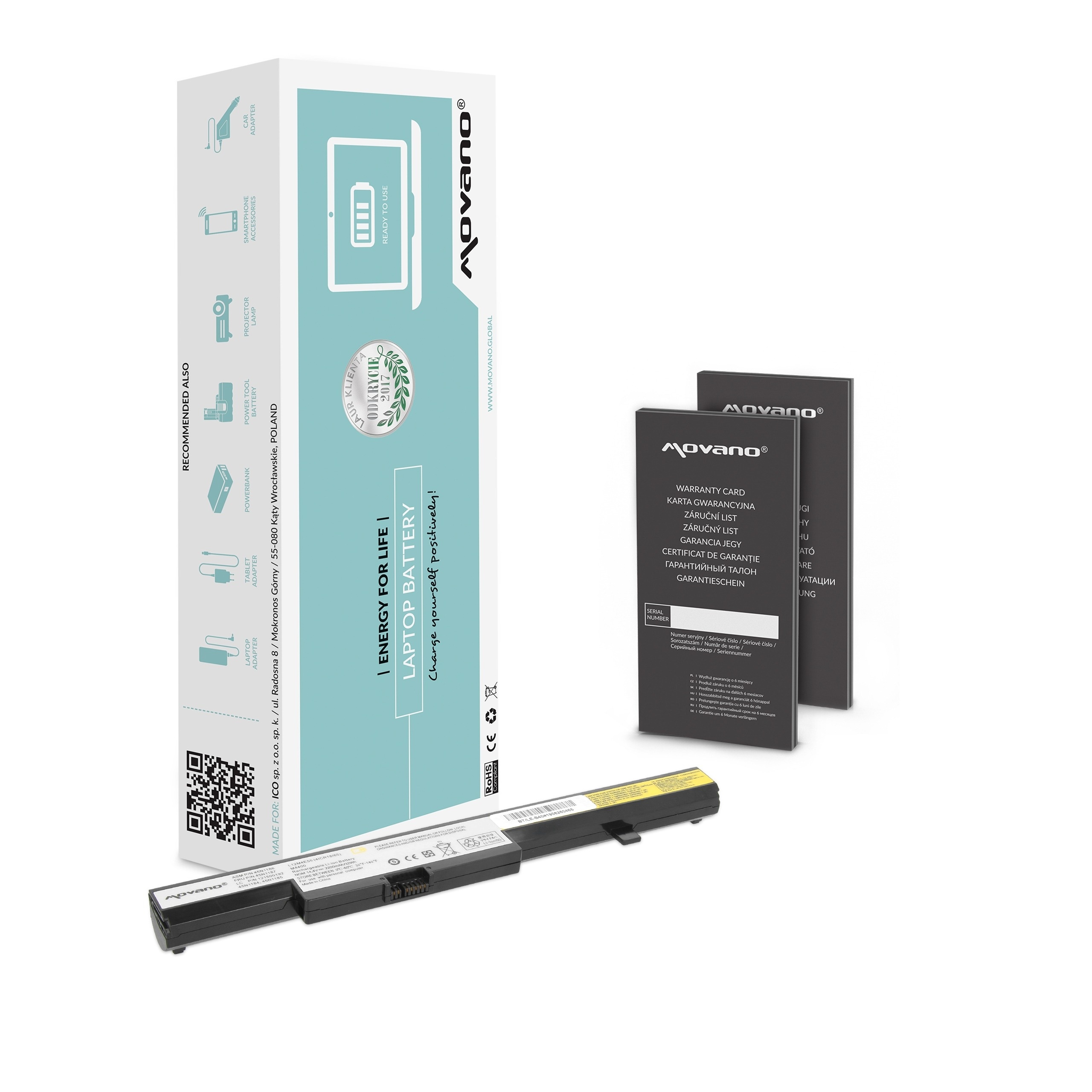 Baterija za Lenovo B40 / E40 / N40 / V4400, 2200 mAh - slika 6