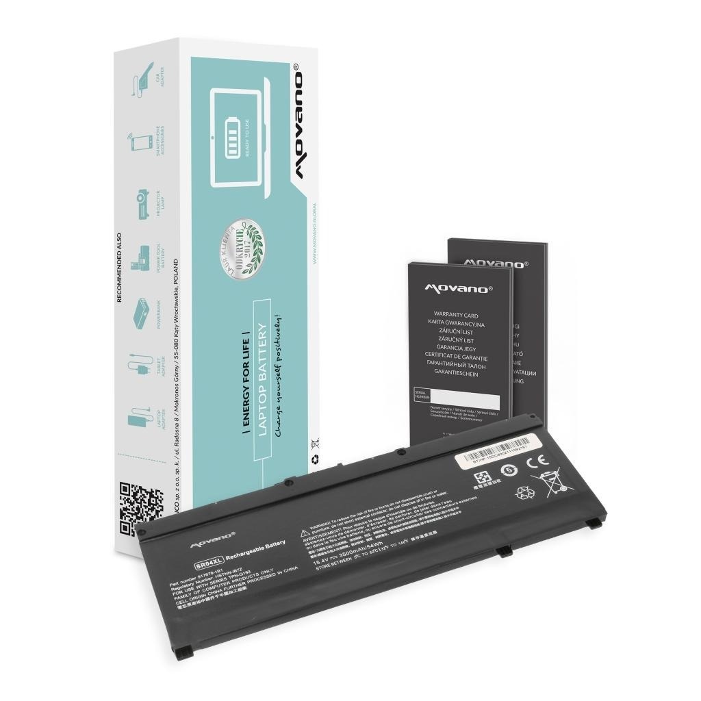 Baterija za HP Omen 15-CE / Omen 17-CB / Pavilion Gaming 15-CX, SR04XL, 3500 mAh - slika 6