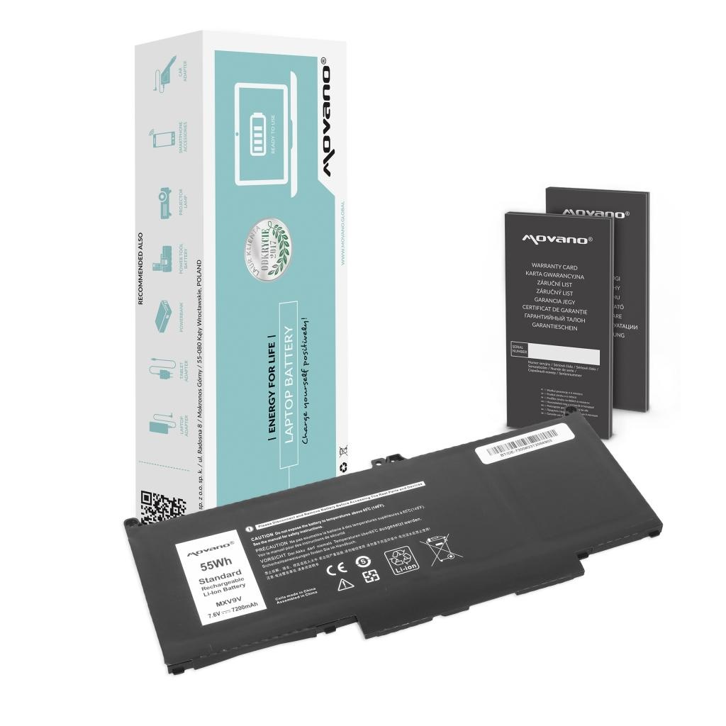 Baterija za Dell Latitude 13 5300 / 13 7300, MXV9V, 7.6V, 7200 mAh - slika 6
