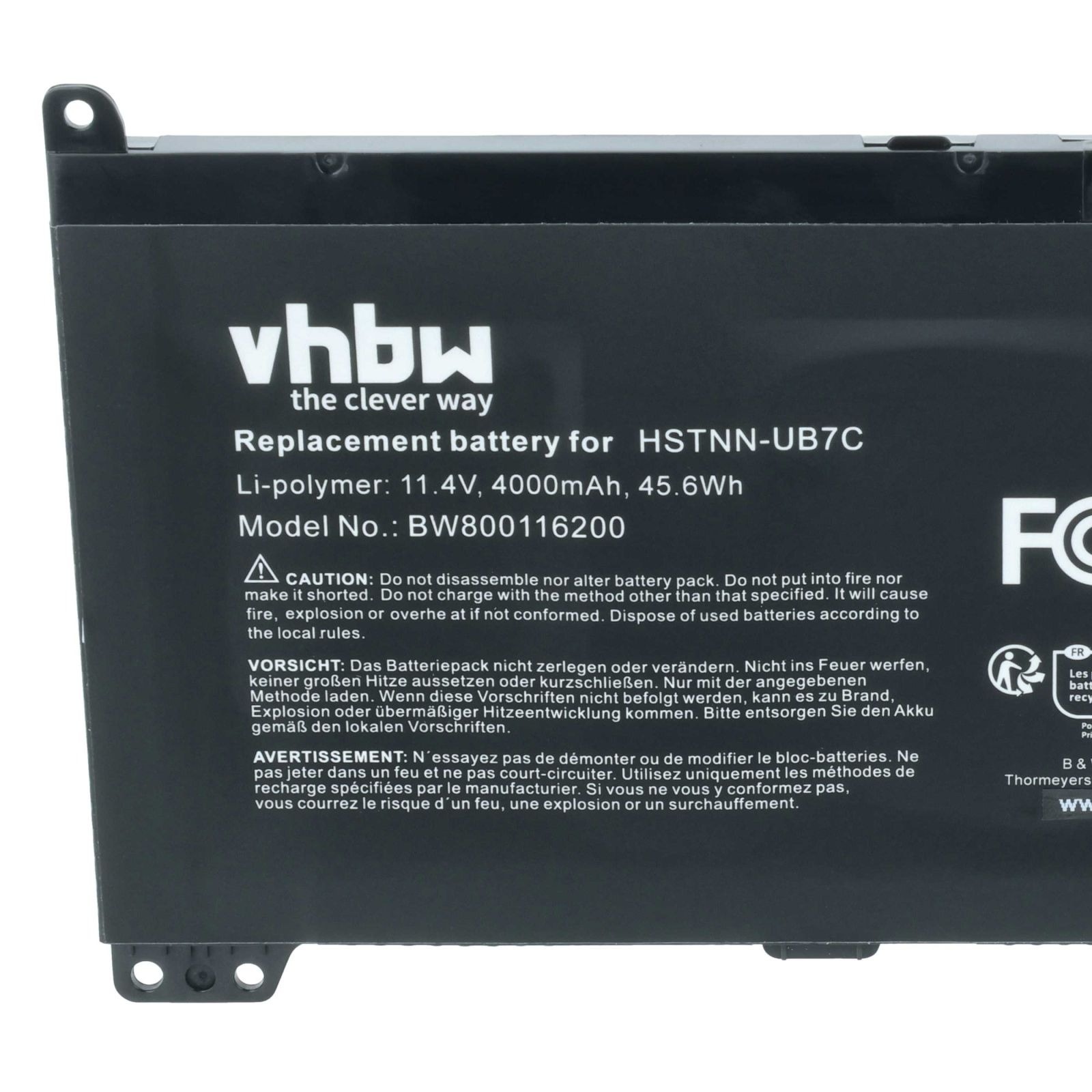 Baterija za HP Probook 430 G4 / 440 G4 / 450 G4 / 455 G4 / 470 G4, RR03XL, 4000 mAh - slika 6