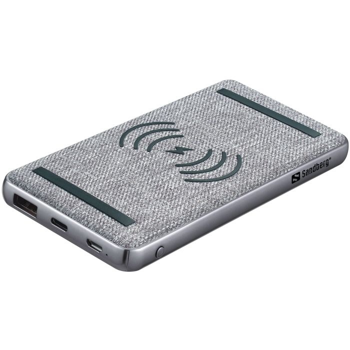 Sandberg Powerbank 10000 mAh PD20W+Wireless prenosna baterija