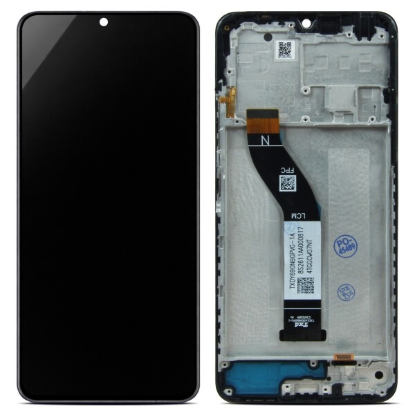 Steklo in LCD zaslon za Xiaomi Redmi 14C / Poco C75, OEM, črno - slika 2
