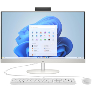 Intel Core i5-1335U (1,3 GHz), 16 GB (2x8GB) DDR4-3200, SSD 512 GB M.2 PCIe NVMe, 68,6 cm (27″) FHD (1920x1080) AG LED, Intel Iris Xe Graphics (IGP), HDMI, 1x USB-C (5Gbps), 2x USB-A 3.2 Gen1 (5Gbps), 2x USB-A 2.0, Wi-Fi, Bluetooth, Webcam, Wired Kbd., Microsoft Windows 11 Home (64-bit)