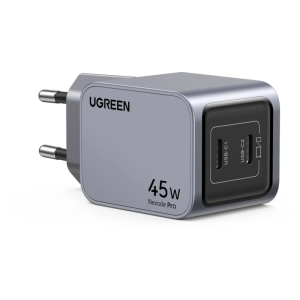 Ugreen Nexode Pro 45W 2-Portni GaN USB-C polnilec