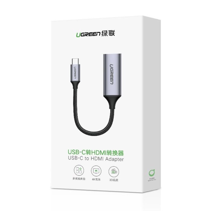 Ugreen USB-C na HDMI adapter 2.0 4K - box - slika 2