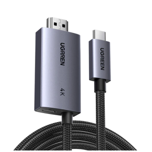 Ugreen USB-C na HDMI 4K kabel + polnjenje - 2M
